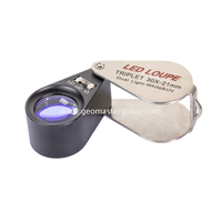 Lupa LED UV/Blanca de Vidrio (30x,21mm)