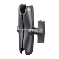 Brazo de doble enchufe para tableta resistente