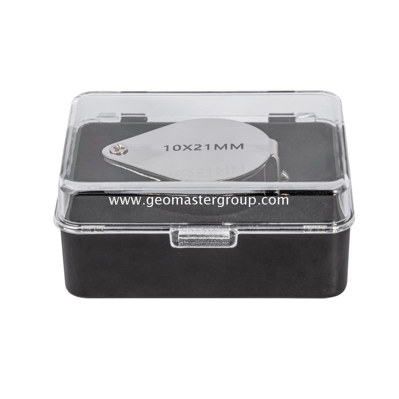 Lupa geográfica (10x, 21 mm)