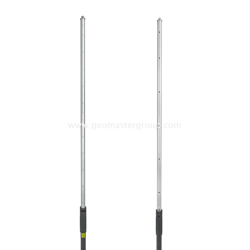Poste RTK de aluminio y carbono (2,5 m, 10 mm)