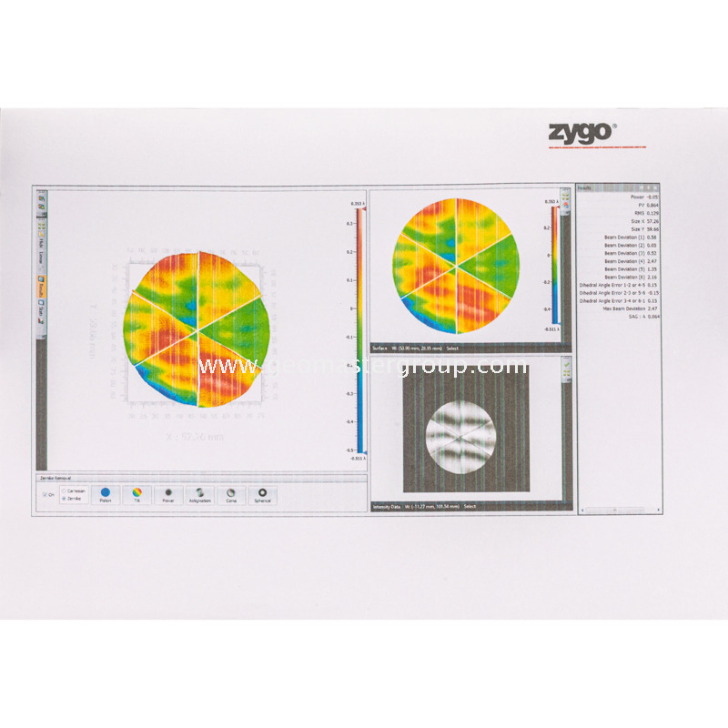 Prism Antifog (62 mm, 5 ', recubierto de cobre)