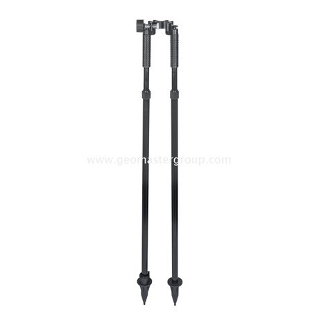 Bipod de doble puntal (1.75m, BLK)