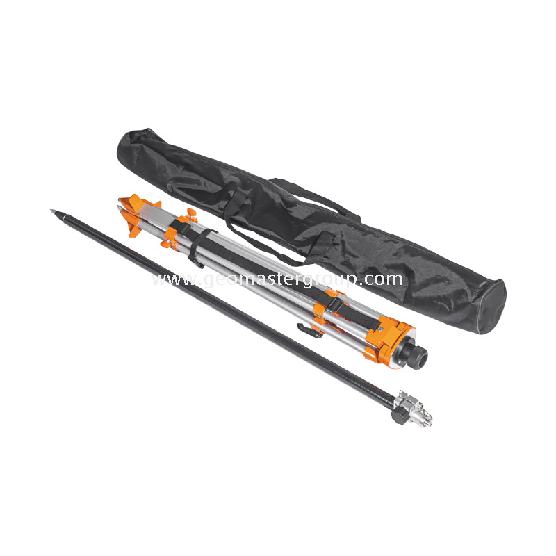 Poste RTK de aluminio y carbono (2,5 m, PinLoc4) 
