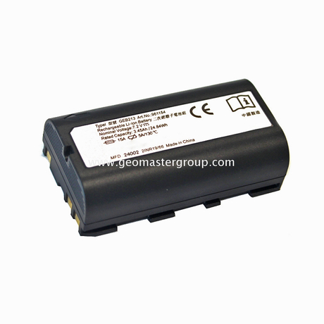 Batería de topografía de litio (7.2V, 3.45AH, 24.84WH)