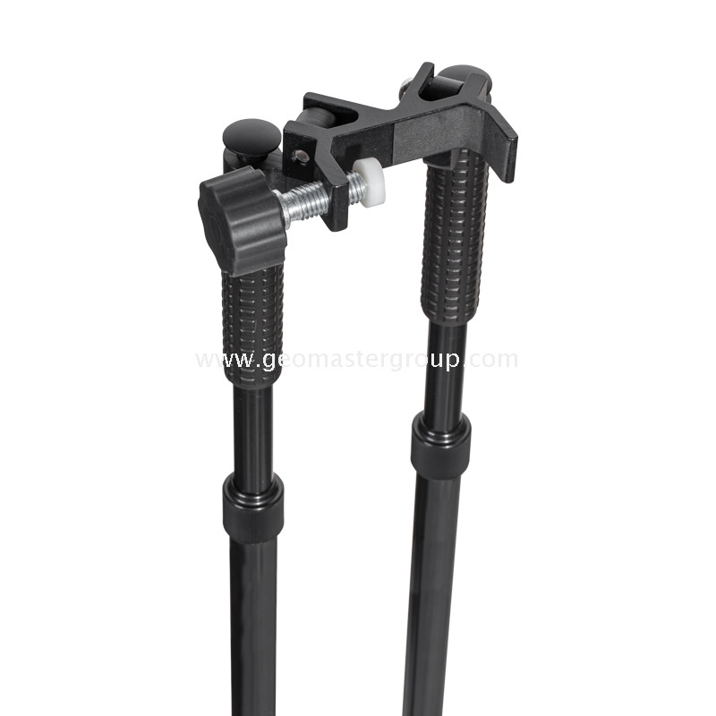 BIPOD del personal de nivelación (1.75m, BLK)