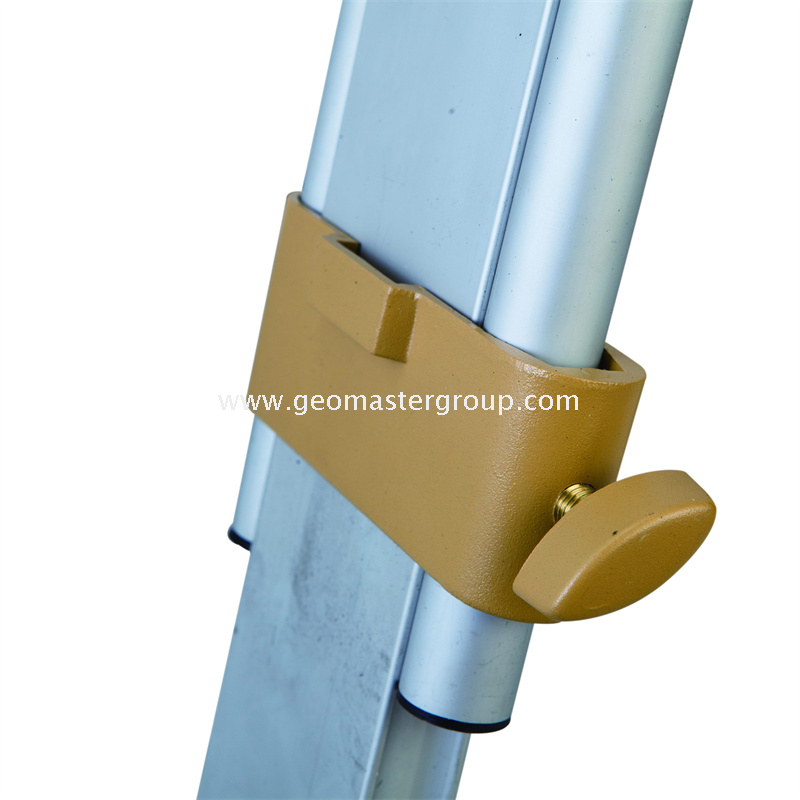 Trípode de construcción (pierna redonda, bloqueo dual)