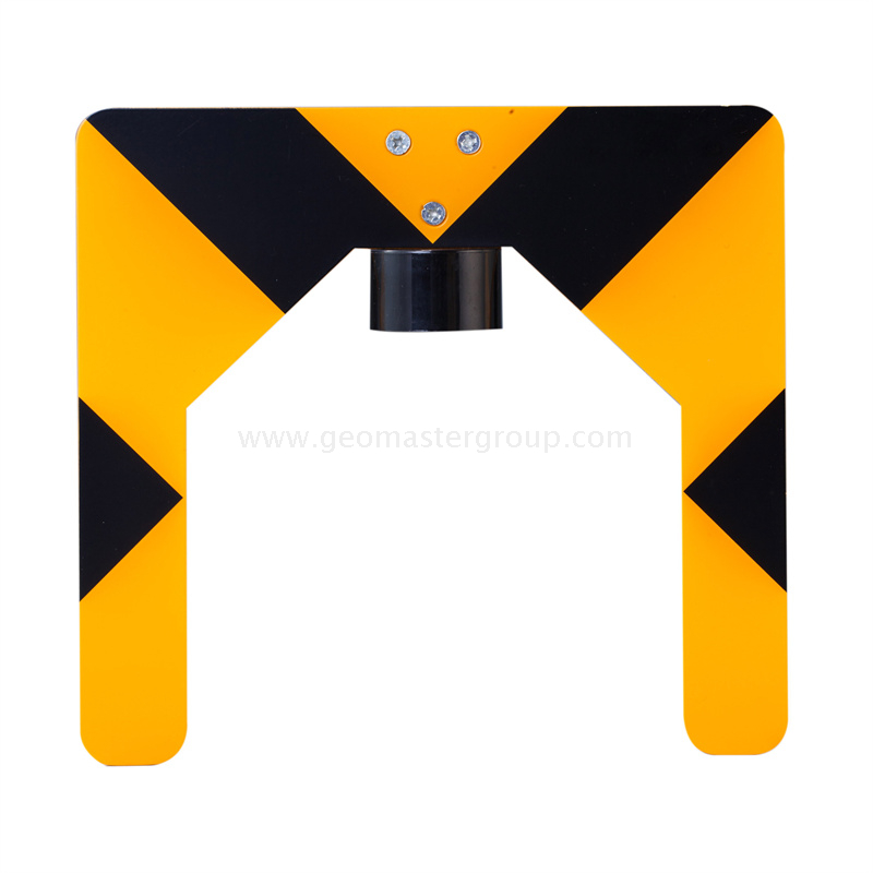 Soporte y objetivo de prisma (185 × 200 mm, AMARILLO)