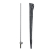 Poste RTK de aluminio y carbono (2,5 m, PinLoc4) 