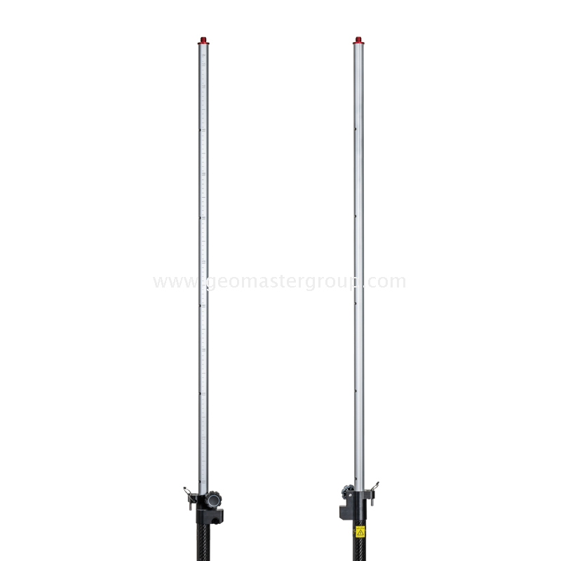 Al & Carbon GPS Pole (2.2M, CLP5)