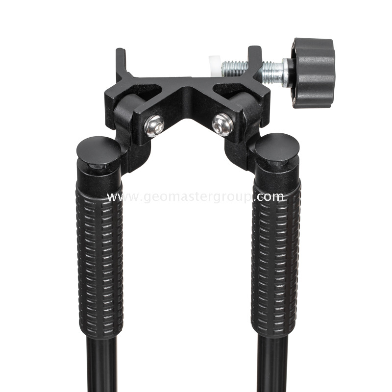 BIPOD del personal de nivelación (1.75m, BLK)