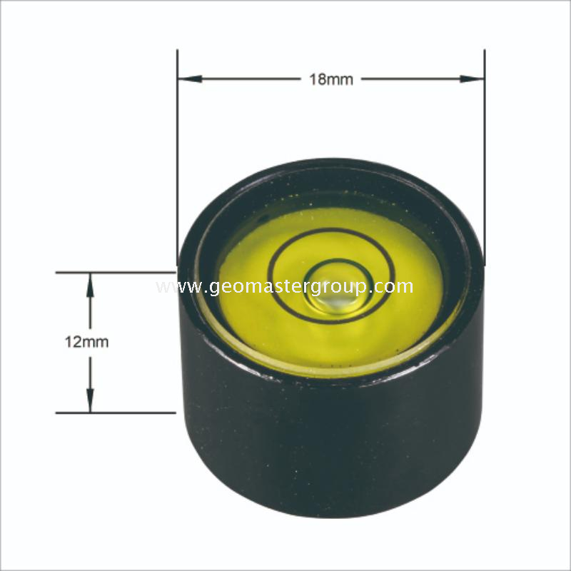 Burbuja circular de base nivelante