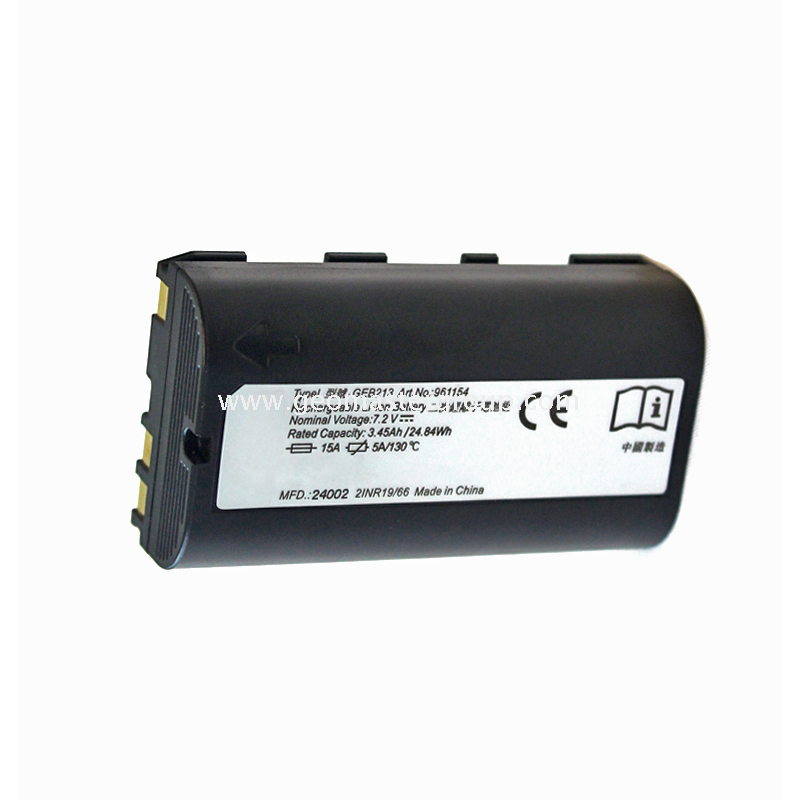 Batería de topografía de litio (7.2V, 3.45AH, 24.84WH)