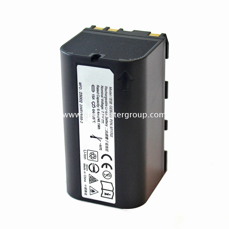 Batería de topografía de litio (7.2V, 6.4AH, 46.1wh)