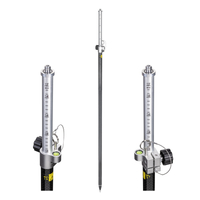 Poste RTK de aluminio y carbono (2,5 m, PinLoc4) 