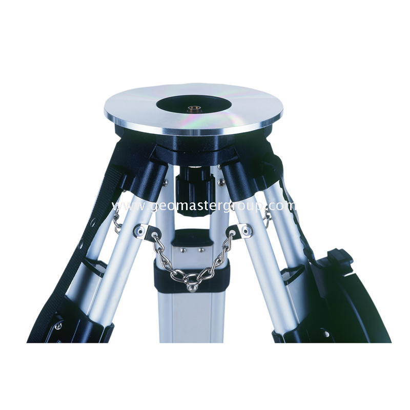 Trípode de servicio mediano (cabeza redonda, cerraduras duales)