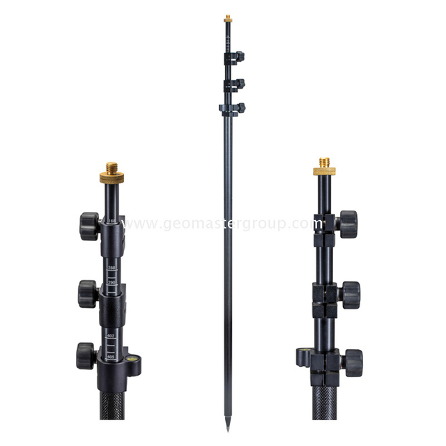 Poste GPS de aluminio y carbono (5,1 m) 