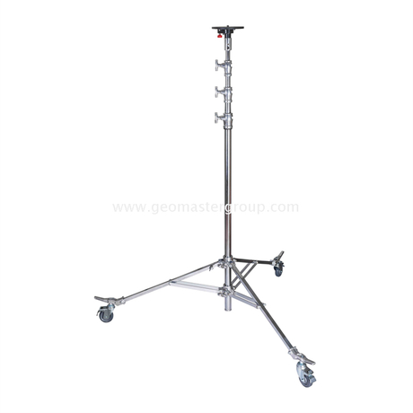 Trípode con plataforma rodante LiDAR