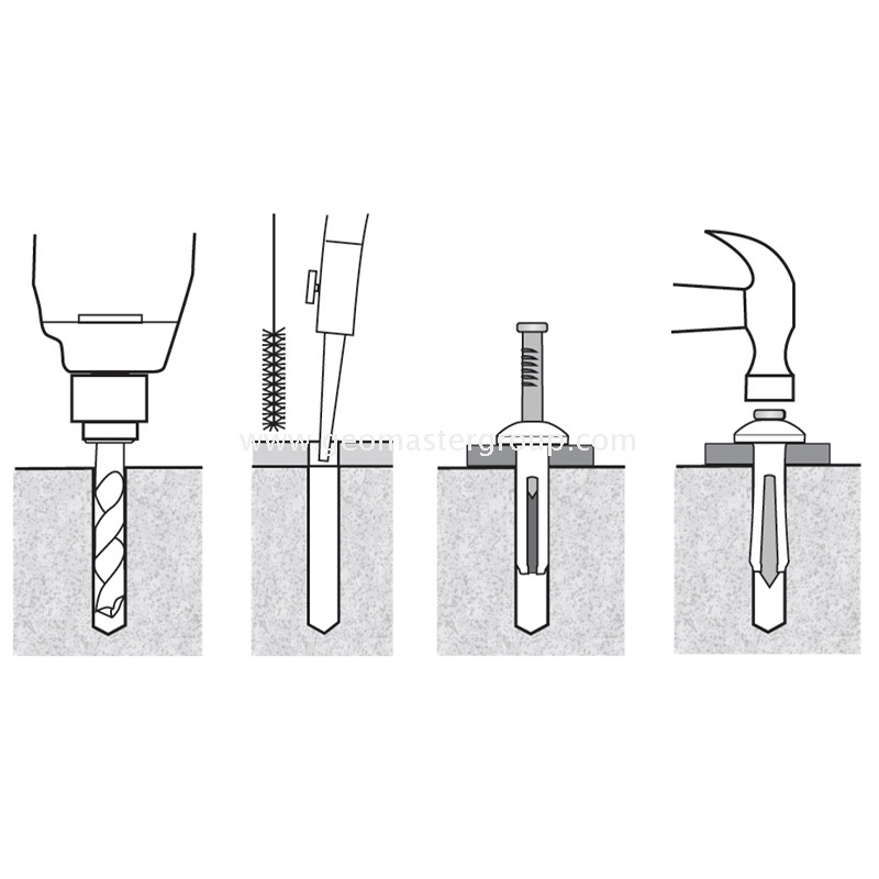 Anclaje del pasador de accionamiento (53 mm)