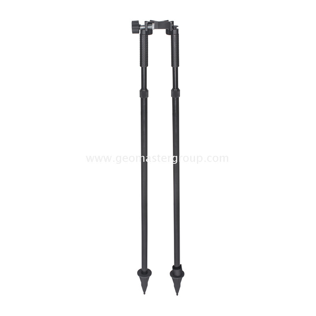 BIPOD del personal de nivelación (1.75m, BLK)